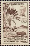 Madagascar_1946_Yvert_319-Scott_B16