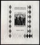Monaco_1972_Yvert_BF7a-Scott_864_unadopted_Dolceaqua_Red_Cross_1er_etat_black_c_AP