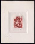 France_1963_Yvert_1376-Scott_1054_negative_red-brown