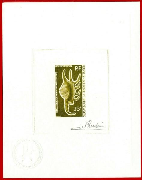 N_Caledonia_1972_Yvert_PA129-Scott_C89_olive-green_b