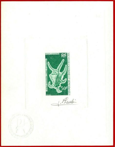 N_Caledonia_1972_Yvert_PA130-Scott_C90_green