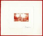 Monaco_1958_Yvert_PA69a-Scott_C51_unadopted_Lourdes_red-orange_AP