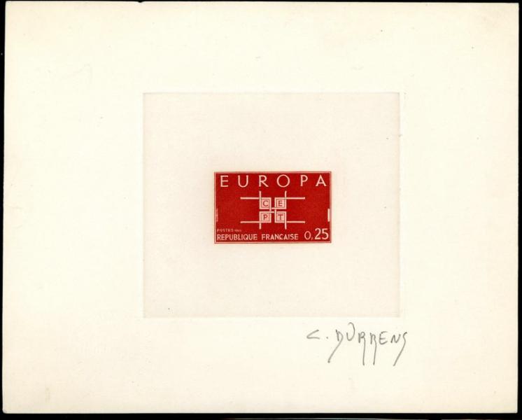 France_1963_Yvert_1396-Scott_1074_dark-red_a