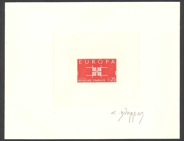 France_1963_Yvert_1396-Scott_1074_dark-red_c
