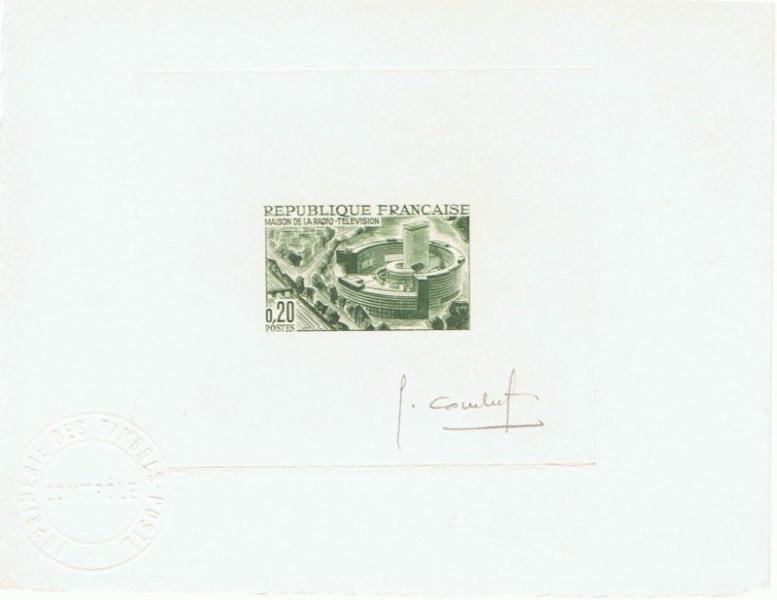 France_1963_Yvert_1402-Scott_1079_green_ab