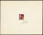 France_1964_Yvert_1353A-Scott_multicolor_typo