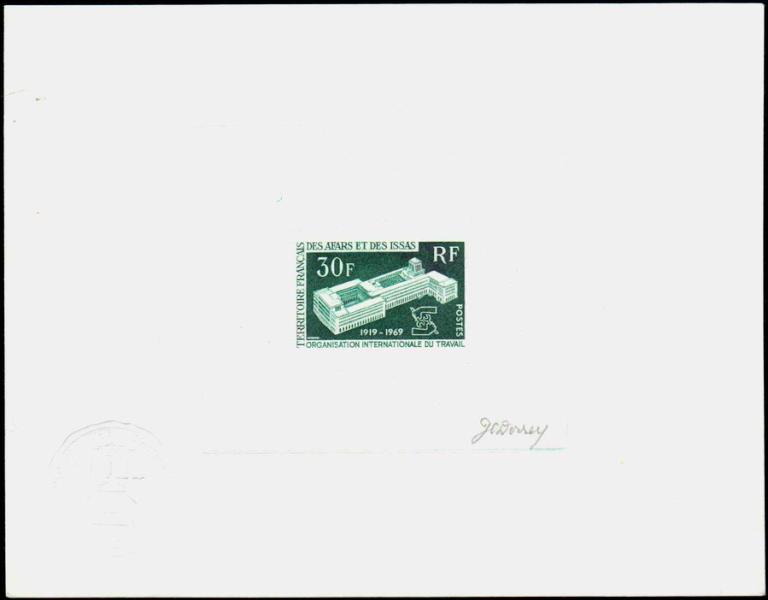 Afars_1969_Yvert_354-Scott_337_green_a