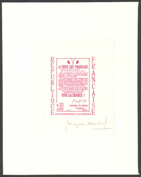 France_1964_Yvert_1408-Scott_B378_positive_red-lilac_b