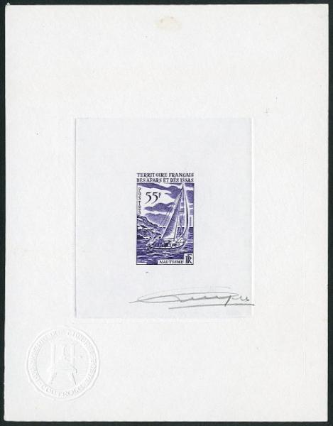Afars_1970_Yvert_364-Scott_346_violet_ca