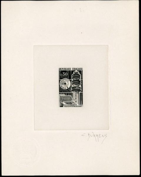 France_1964_Yvert_1417-Scott_1087_black