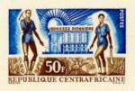 Central_Africa_1963_Yvert_29-Scott_27_blue_+_brown_d_detail