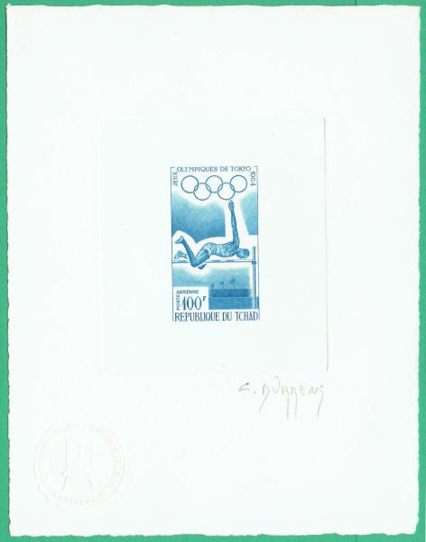 Chad_1964_Yvert_PA20-Scott_C17_blue_ab