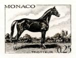 Monaco_1970_Yvert_835a-Scott_785_unadopted_25c_cheval_trotteur_etat_black_c_AP_detail