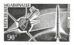 Gabon_1966_Yvert_PA46-Scott_C44_black_c_detail