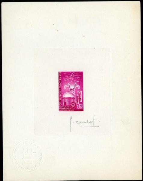 France_1965_Yvert_1462-Scott_1135_lilac