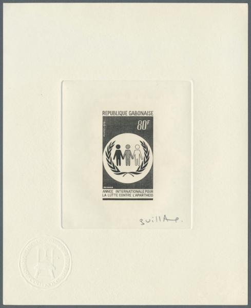 Gabon_1978_Yvert_406-Scott_408_black_c