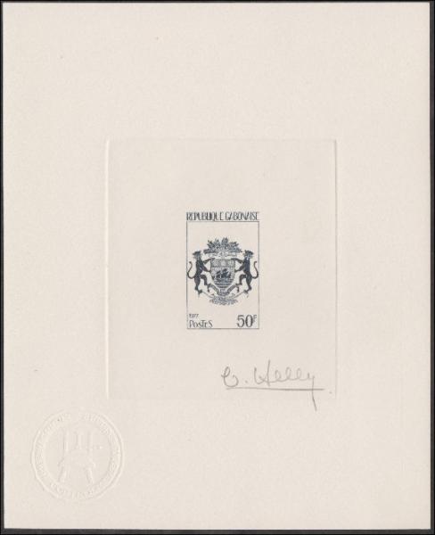 Gabon_1977_Yvert_388-Scott_381_black_c
