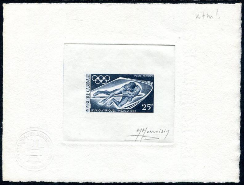 Gabon_1968_Yvert_PA72-Scott_C70_blue-grey_a