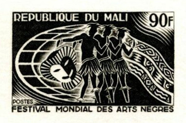 Mali_1966_Yvert_87-Scott_85_black_c_detail
