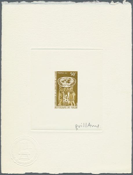 Niger_1967_Yvert_206-Scott_203_olive-green_d
