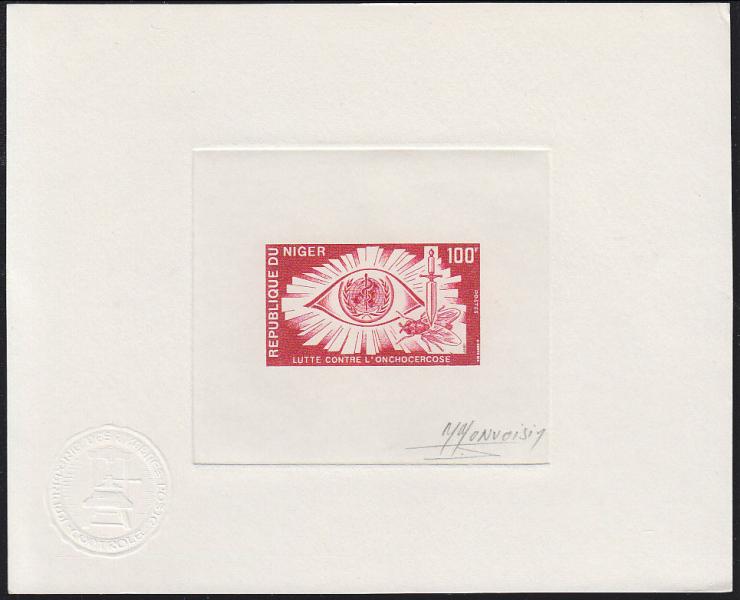 Niger_1977_Yvert_403-Scott_398_carmine-red