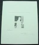 Monaco_1969_Yvert_PA94b-Scott_C76_unissued_in_TD_Napoleon_horizontal_die_with_frame_negative_1er_etat_black_cb_AP
