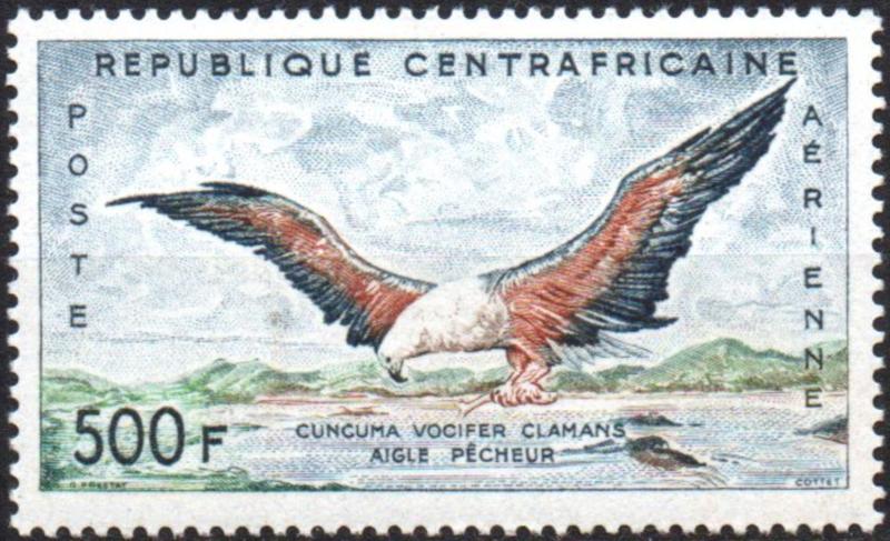 Central_Africa_1960_Yvert_PA3-Scott_C3