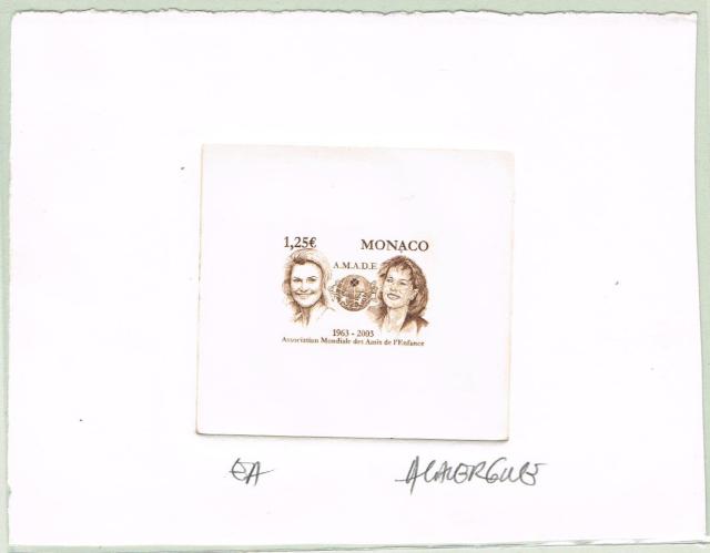 Monaco_2002_Yvert_2379b-Scott_2277_unadopted_taille-douce_1€25_Grace_and_Caroline_etat_brown_AP_e