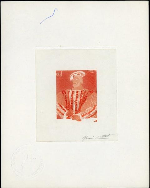 France_1967_Yvert_1518-Scott_1173_negative_red