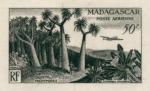 Madagascar_1954_Yvert_PA75-Scott_C58_black_d_detail