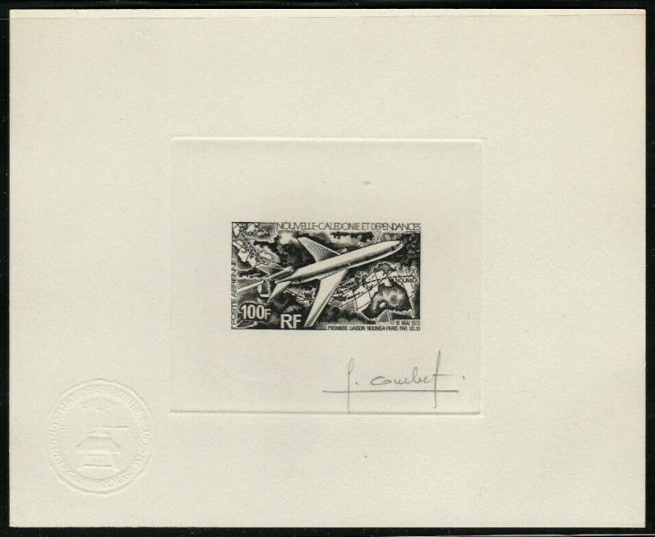 N_Caledonia_1973_Yvert_PA144-Scott_C104_black_gb