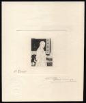 Monaco_1969_Yvert_PA94b-Scott_C76_unissued_in_TD_Napoleon_horizontal_die_with_frame_negative_1er_etat_black_ca_AP