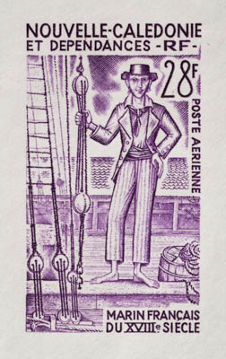 N_Caledonia_1974_Yvert_PA156-Scott_C116_violet_detail