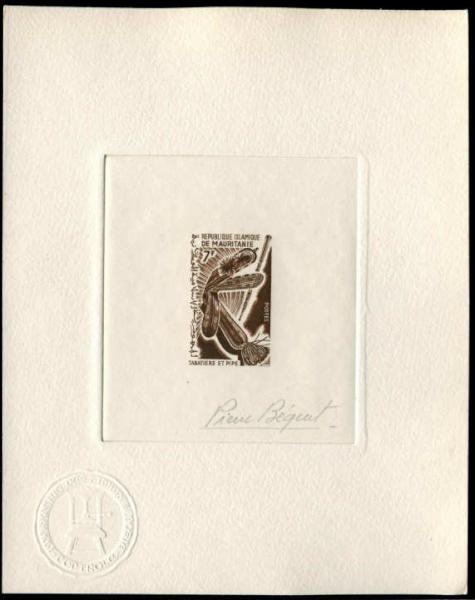 Mauritania_1965_Yvert_198-Scott_196_dark-brown