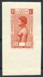 Gabon_1932_Yvert_Taxe_23a-Scott_unissued_ruled_ground_native_woman_2eme_etat_red-orange_AP