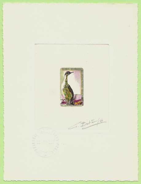 FSAT_1959_Yvert_14-Scott_14_hand_multicolor_ba