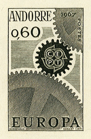 Andorra_1967_Yvert_180-Scott_174_black_b_detail