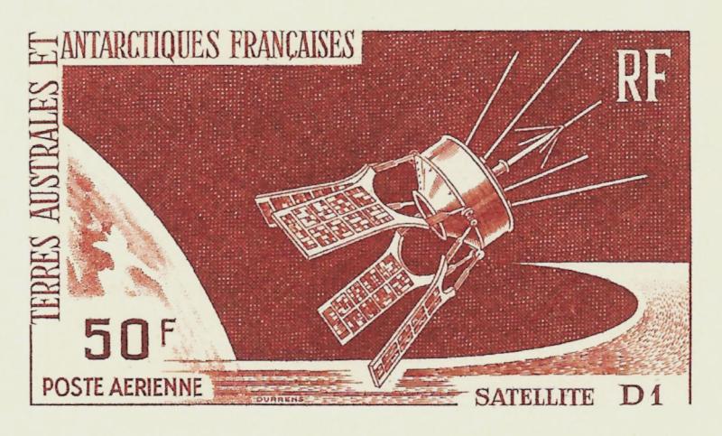 FSAT_1966_Yvert_PA12-Scott_C11_brown_a_detail