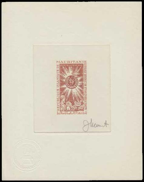 Mauritania_1967_Yvert_PA68-Scott_C64_brown