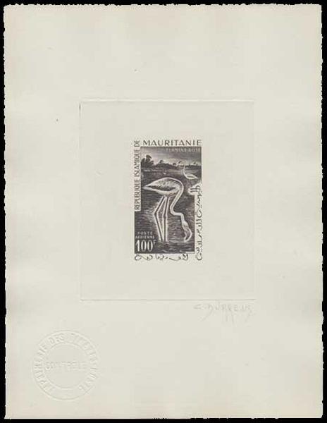 Mauritania_1961_Yvert_PA18-Scott_C14_sepia_b