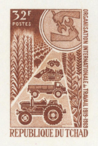 Chad_1969_Yvert_178-Scott_180_brown_c_detail