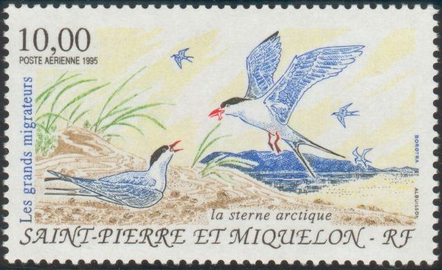 St_Pierre_1995_Yvert_PA74-Scott_C71