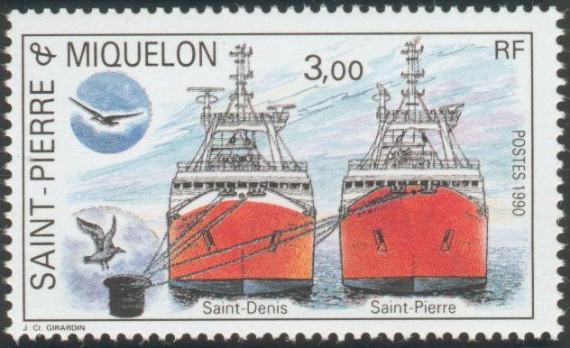 St_Pierre_1990_Yvert_528-Scott