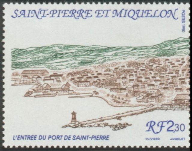 St_Pierre_1990_Yvert_529-Scott