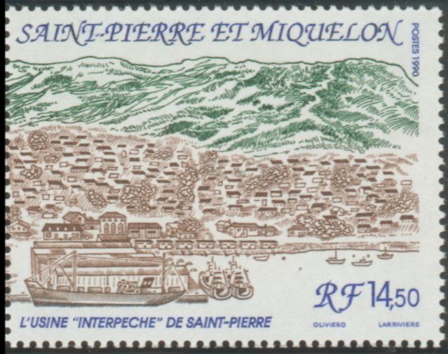 St_Pierre_1990_Yvert_530-Scott