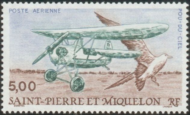 St_Pierre_1990_Yvert_PA69-Scott_C66