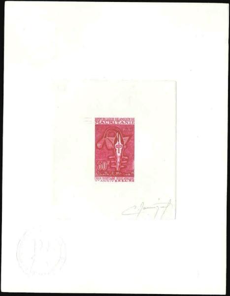 Mauritania_1967_Yvert_240-Scott_238_lilac-red