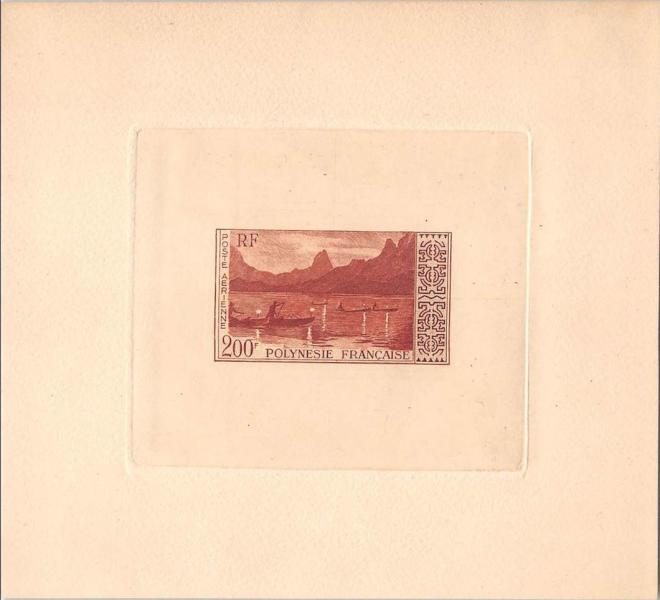 Polinesia_1958_Yvert_PA4-Scott_C27_brown