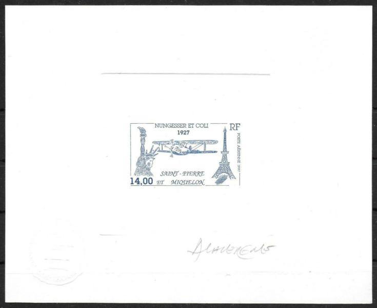 St_Pierre_1997_Yvert_PA77-Scott_C74_positive_dark-blue