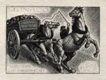 Monaco_1975_Yvert_1033a-Scott_995_unadopted_60c_wagon_with_horses_1er_etat_black_ca_AP_detail